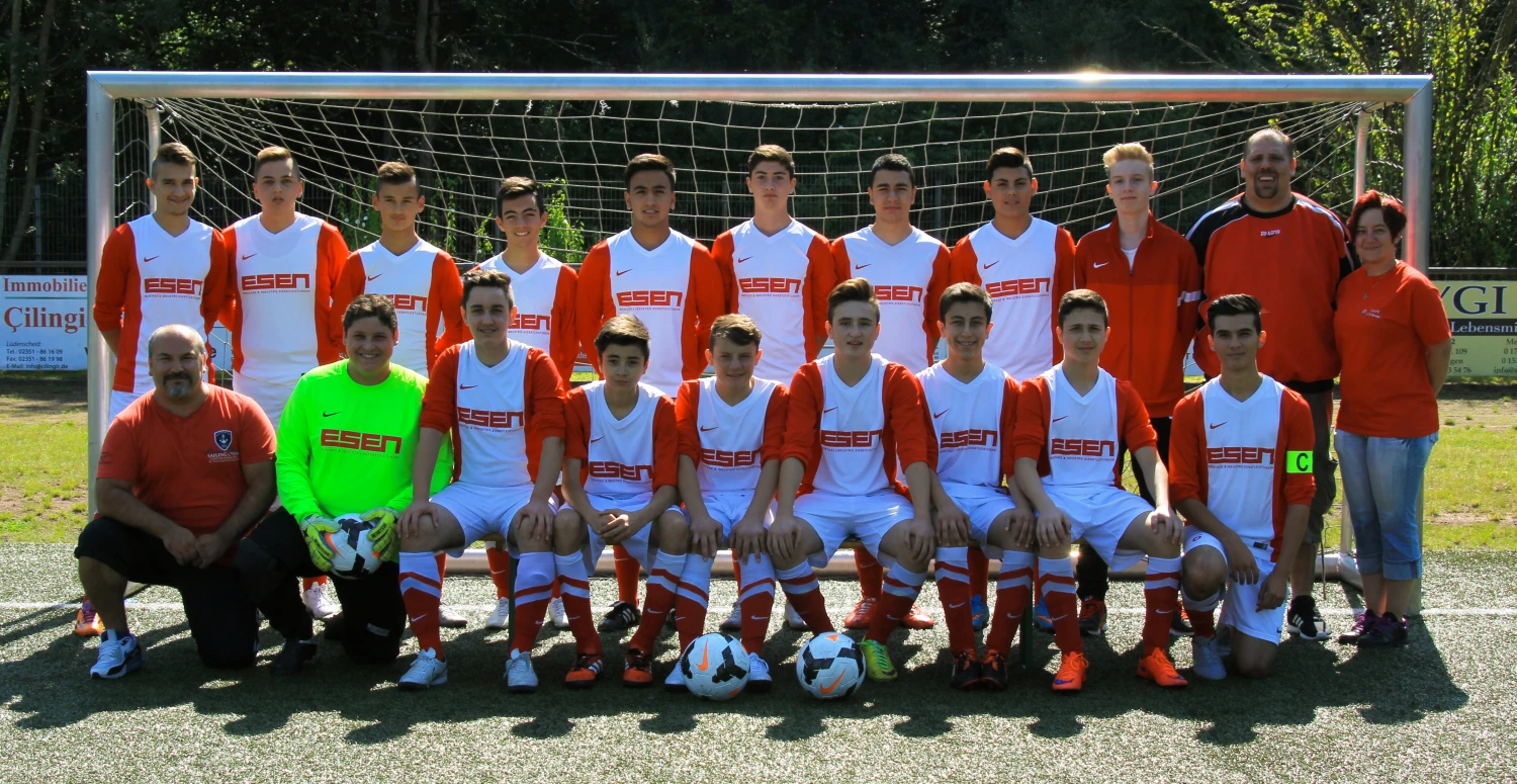 B-Jugend 2015-Team