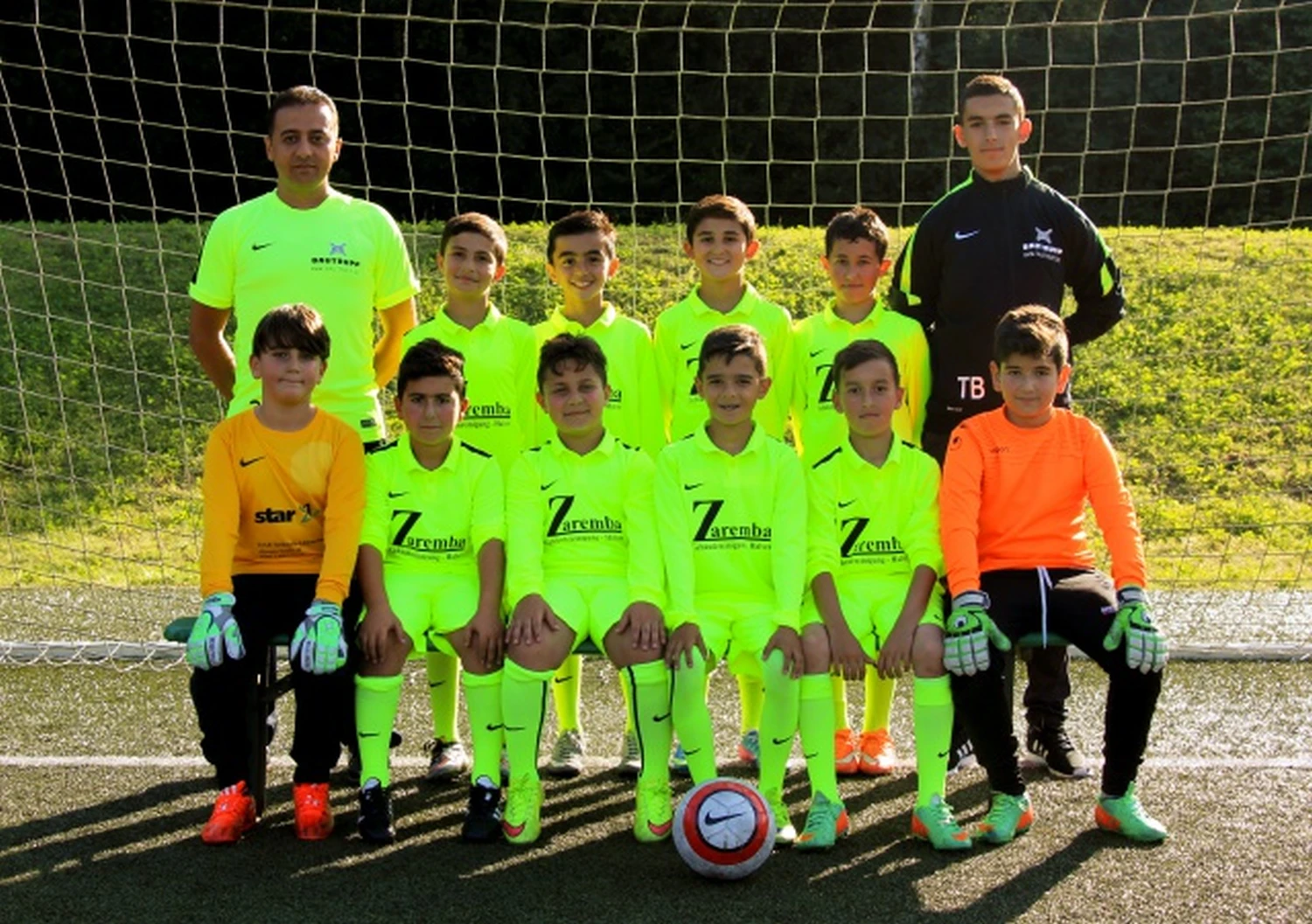 E Jugend 2015-Team